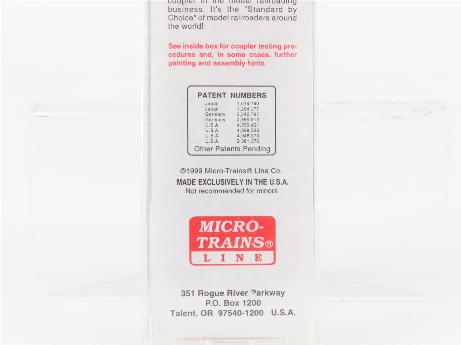N Scale Micro-Trains MTL 25590 ADN Ashley Drew & Northern 50' Box Car 9755