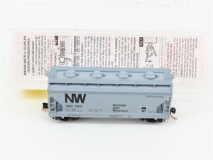 N Scale Micro-Trains MTL 92050 NW Norfolk & Western 2-Bay Covered Hopper 180783