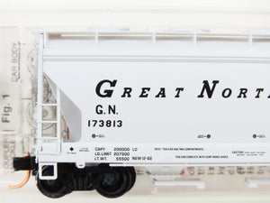 N Scale Micro-Trains MTL 92170 GN Great Northern 2-Bay ACF Covered Hopper 173813