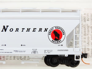 N Scale Micro-Trains MTL 92170 GN Great Northern 2-Bay ACF Covered Hopper 173813