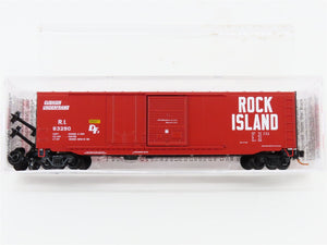 N Micro-Trains MTL 07600070 RI Rock Island 50' Plug & Sliding Door Box Car 63290