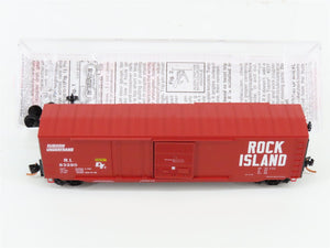 N Micro-Trains MTL 07600070 RI Rock Island 50' Plug & Sliding Door Box Car 63290
