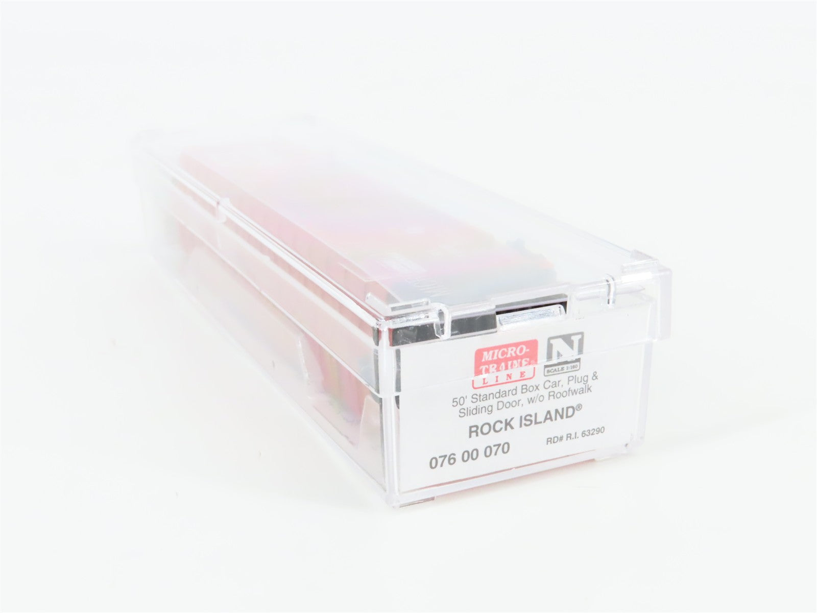 N Micro-Trains MTL 07600070 RI Rock Island 50' Plug & Sliding Door Box Car 63290