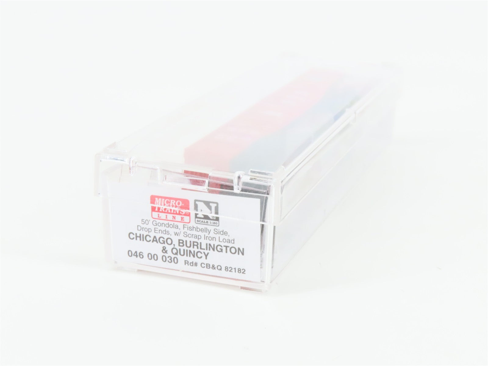 N Scale Micro-Trains MTL 04600030 CB&Q Burlington Route 50' Gondola 82182
