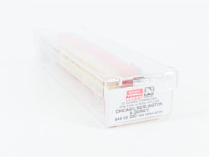 N Scale Micro-Trains MTL 04600030 CB&Q Burlington Route 50' Gondola 82182