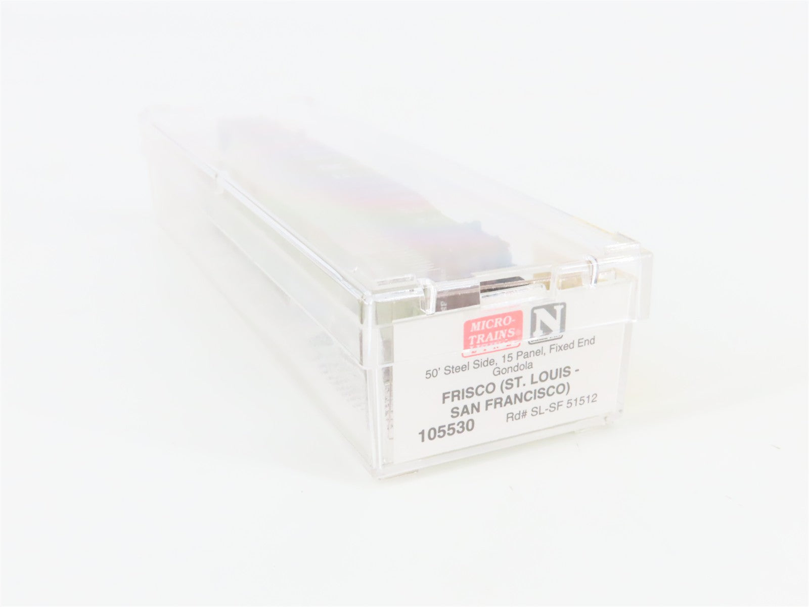 N Scale Micro-Trains MTL 105530 SL-SF Frisco 50' Gondola 51512