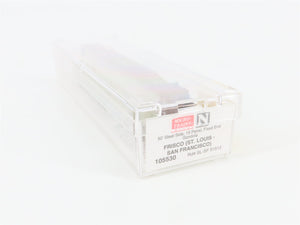 N Scale Micro-Trains MTL 105530 SL-SF Frisco 50' Gondola 51512