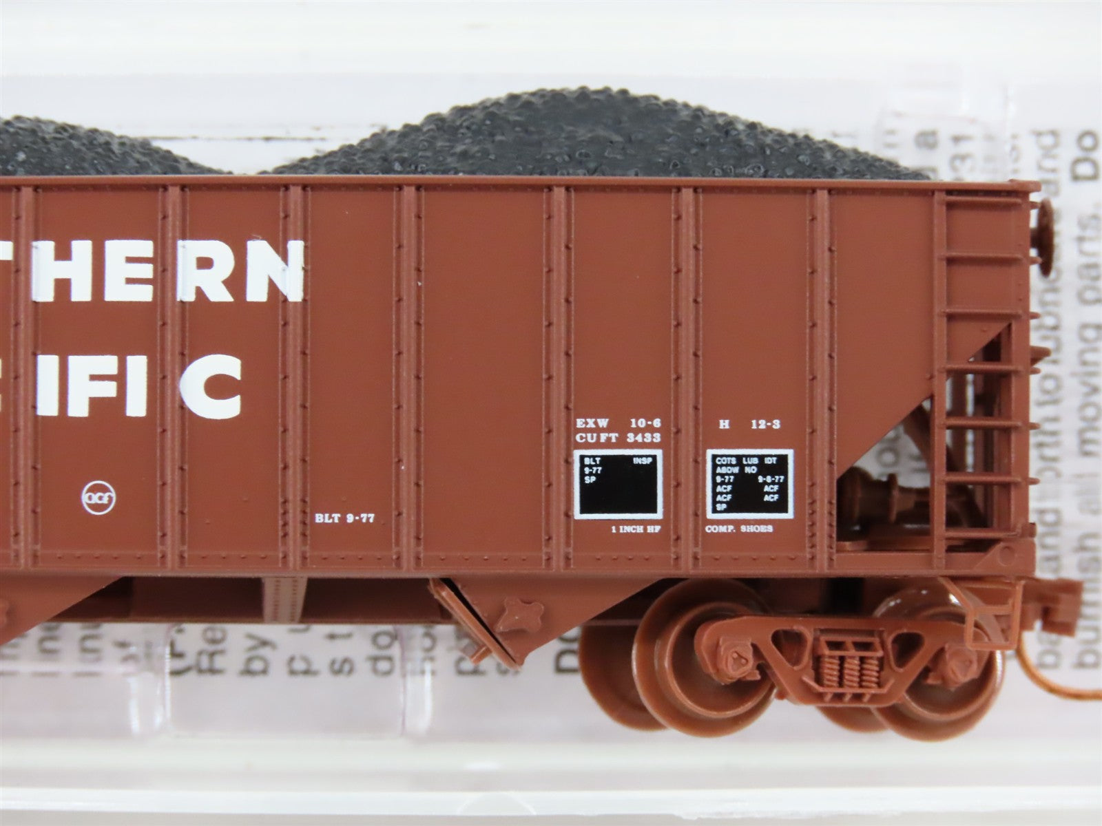 N Scale Micro-Trains MTL 10800181 SP Southern Pacific 3-Bay Open Hopper 481087