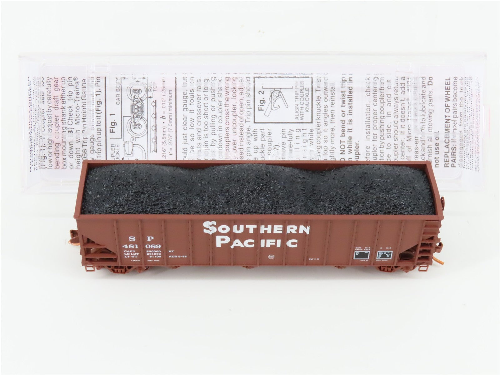 N Scale Micro-Trains MTL 10800182 SP Southern Pacific 3-Bay Open Hopper 481089