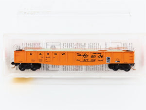 N Scale Micro-Trains MTL 46040 D&RGW Rio Grande 50' Fishbelly Side Gondola 56387