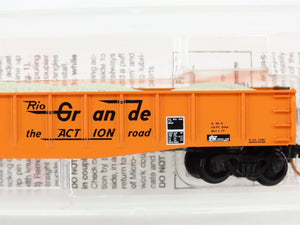 N Scale Micro-Trains MTL 46040 D&RGW Rio Grande 50' Fishbelly Side Gondola 56387