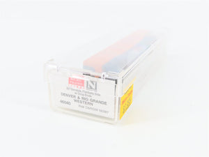 N Scale Micro-Trains MTL 46040 D&RGW Rio Grande 50' Fishbelly Side Gondola 56387