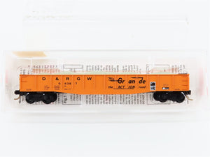 N Scale Micro-Trains MTL 46040 D&RGW Rio Grande 50' Fishbelly Side Gondola 56423
