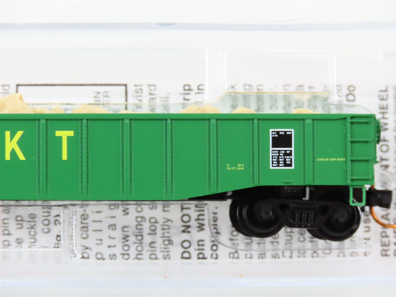 N Scale Micro-Trains MTL 10500590 MKT Missouri-Kansas-Texas 50' Gondola 12447
