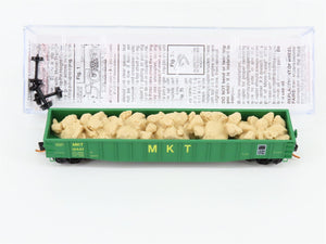 N Scale Micro-Trains MTL 10500590 MKT Missouri-Kansas-Texas 50' Gondola 12447