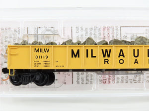 N Scale Micro-Trains MTL 48110.2 MILW Milwaukee Road 50' Gondola 81119