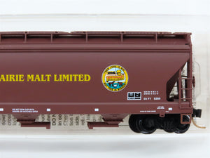 N Scale Micro-Trains MTL 94130 PMLX Prairie Malt Limited 3-Bay Hopper 1011
