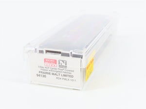 N Scale Micro-Trains MTL 94130 PMLX Prairie Malt Limited 3-Bay Hopper 1011