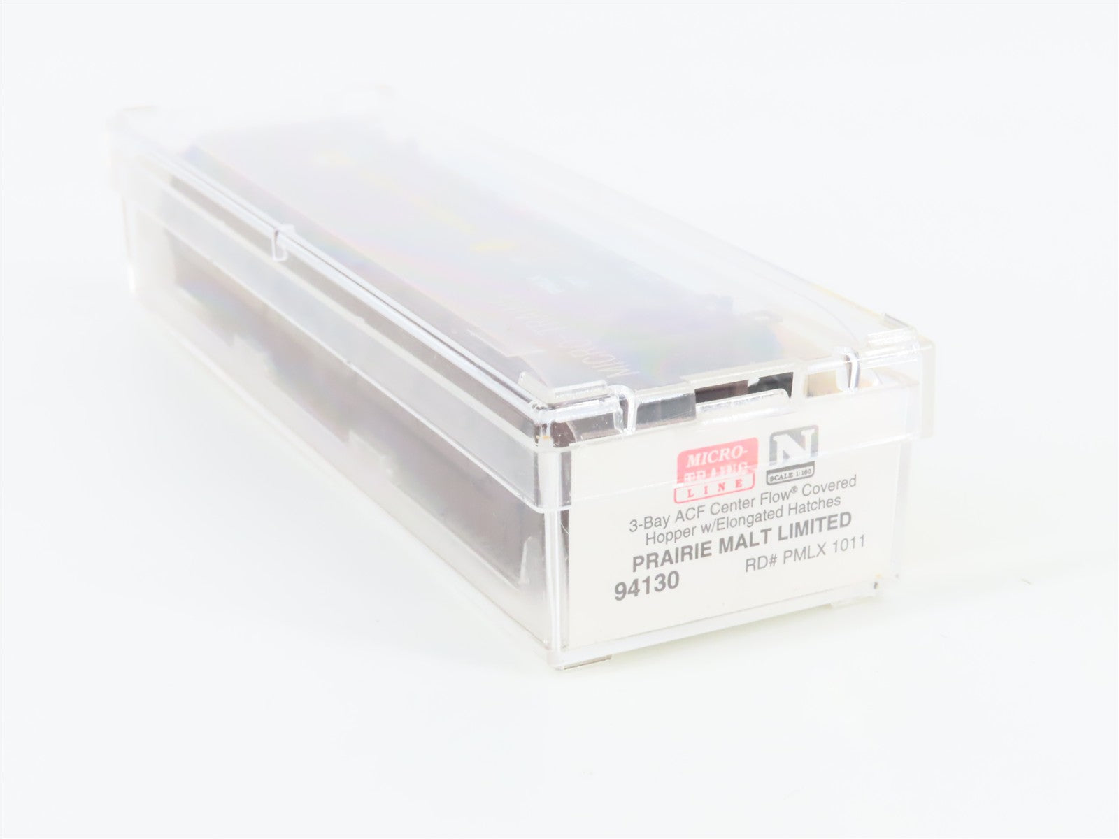 N Scale Micro-Trains MTL 94130 PMLX Prairie Malt Limited 3-Bay Hopper 1011
