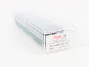 N Scale Micro-Trains MTL 93060 AGPX AG Processing 3-Bay Covered Hopper 96314