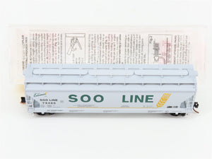 N Scale Micro-Trains MTL 94150 SOO Line 3-Bay Covered Hopper 73465