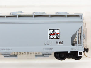 N Scale Micro-Trains MTL 93050 WP Western Pacific 3-Bay Covered Hopper 11832