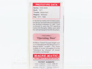 N Scale Micro-Trains MTL 31010 ITC Illinois Terminal 50' Box Car 9444