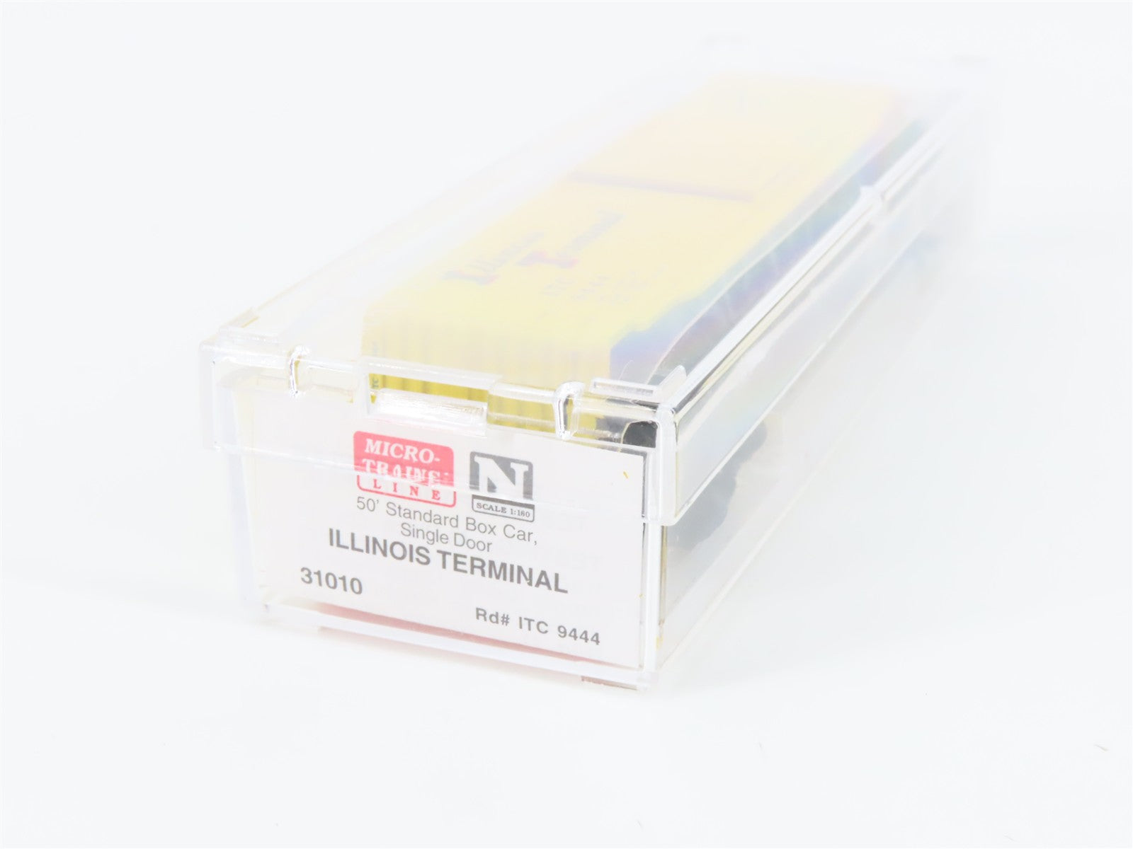 N Scale Micro-Trains MTL 31010 ITC Illinois Terminal 50' Box Car 9444