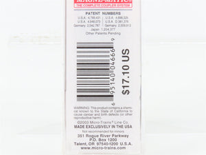 N Scale Micro-Trains MTL 30080 WP Western Pacific 50' Rib Side Box Car 38154
