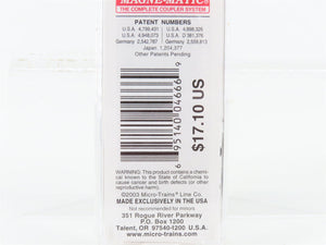 N Scale Micro-Trains MTL 30080 WP Western Pacific 50' Rib Side Box Car 38154