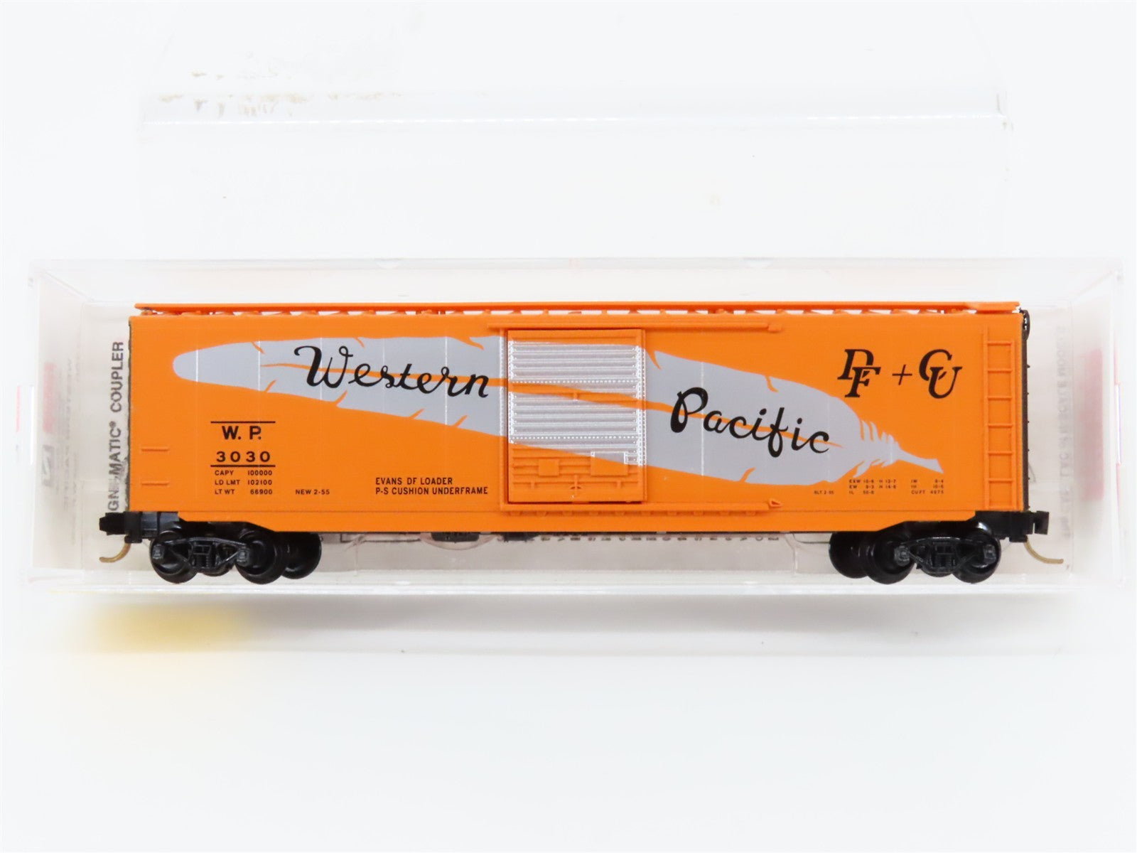 N Scale Micro-Trains MTL 31290 WP Western Pacific 