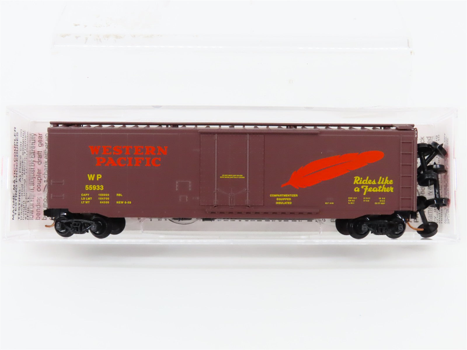 N Scale Micro-Trains MTL 32180 WP Western Pacific 