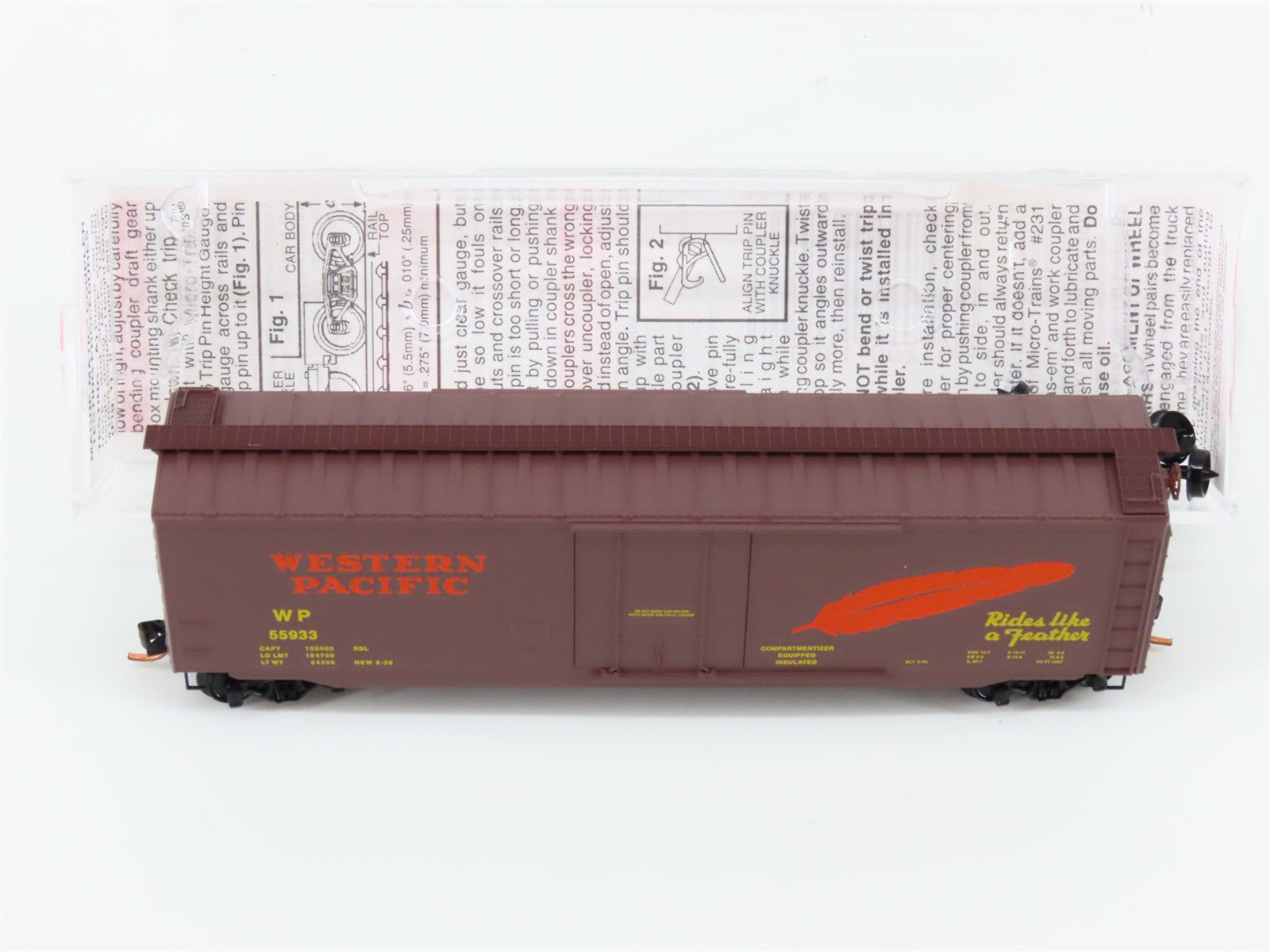 N Scale Micro-Trains MTL 32180 WP Western Pacific 