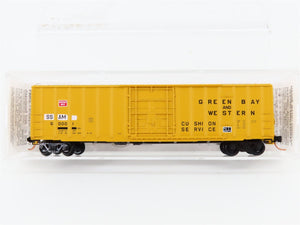 N Scale Micro-Trains MTL Special Run SSAM Green Bay Route 50' Box Car 50001
