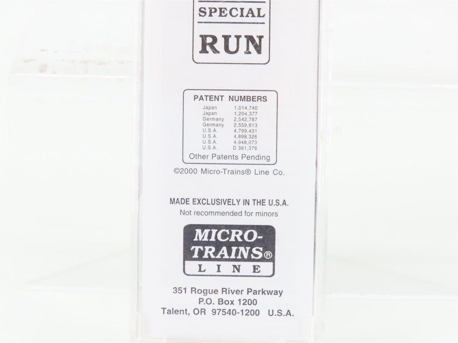 N Scale Micro-Trains MTL Special Run SSAM Green Bay Route Box Car 50034