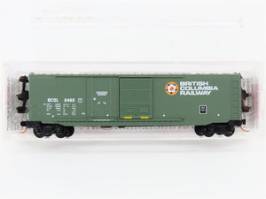 N Scale Micro-Trains MTL 76050 BCOL British Columbia Railway 50' Box Car 5465
