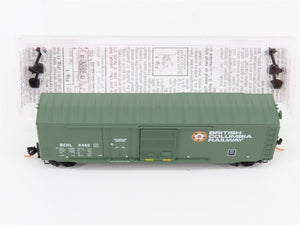 N Scale Micro-Trains MTL 76050 BCOL British Columbia Railway 50' Box Car 5465