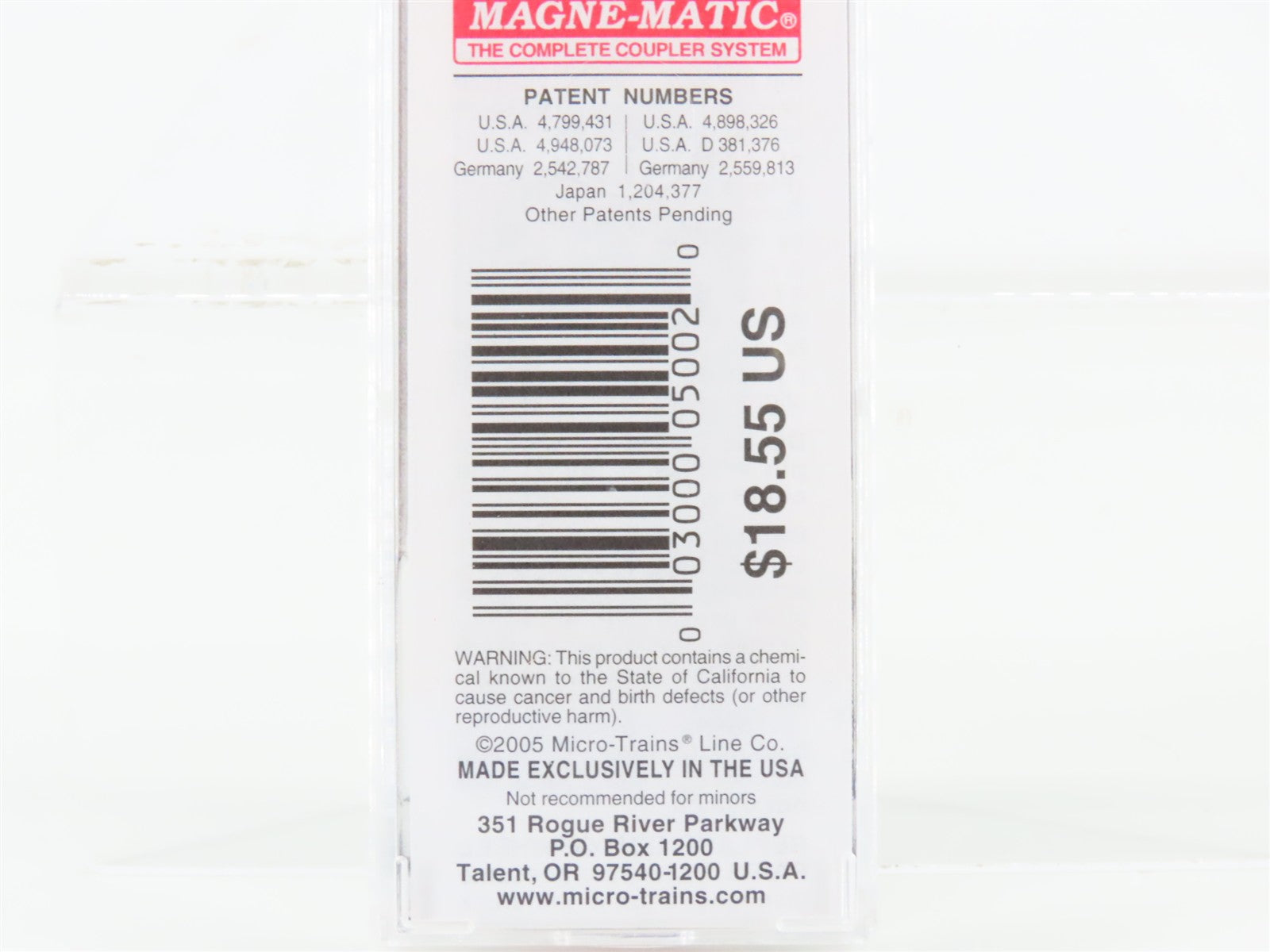 N Scale Micro-Trains MTL 03000050 SP Southern Pacific 50' Box Car 246016