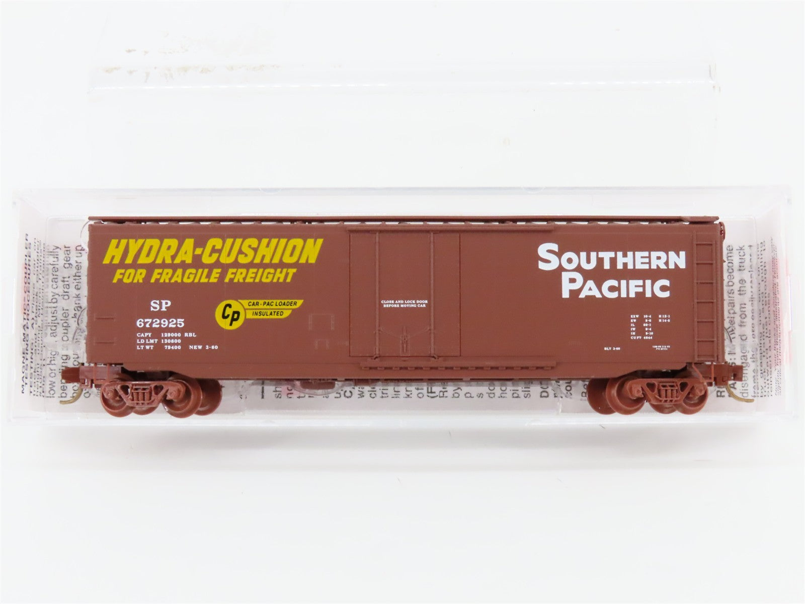 N Scale Micro-Trains MTL 32380 SP Southern Pacific 50' Plug Door Box Car 672925