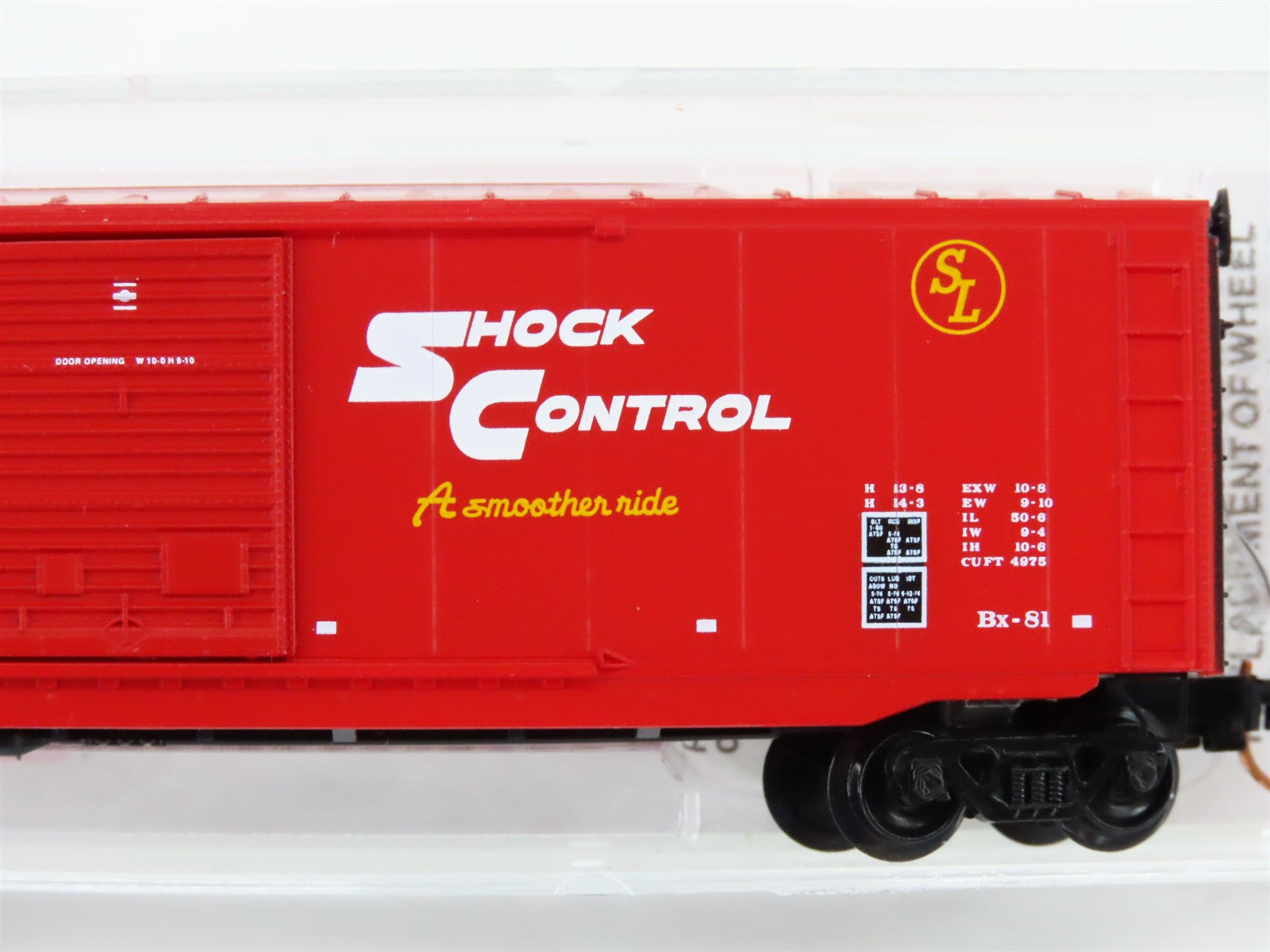 N Scale Micro-Trains MTL 07700140 ATSF Santa Fe 50' Box Car 14555