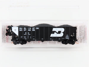 N Scale Micro-Trains MTL 108110 BN Burlington Northern 3-Bay Hopper 528932