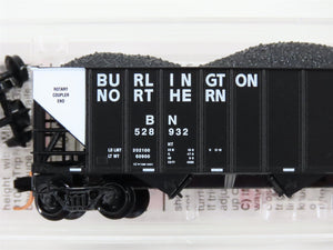 N Scale Micro-Trains MTL 108110 BN Burlington Northern 3-Bay Hopper 528932