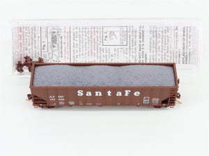 N Scale Micro-Trains MTL 108120.1 ATSF Santa Fe 3-Bay Open Hopper 179655 w/ Load
