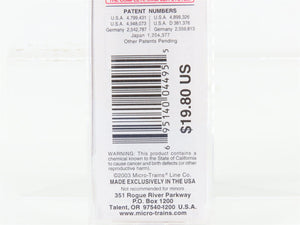 N Scale Micro-Trains MTL 108120.1 ATSF Santa Fe 3-Bay Open Hopper 179655 w/ Load