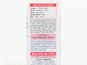 N Scale Micro-Trains MTL 108120.2 ATSF Santa Fe 3-Bay Open Hopper 179482