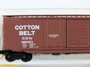 N Scale Micro-Trains MTL 33060 SSW Cotton Belt Blue Streak 50' Box Car 48071
