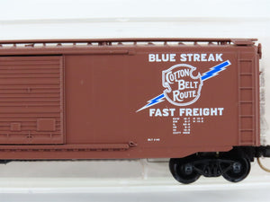 N Scale Micro-Trains MTL 33060 SSW Cotton Belt Blue Streak 50' Box Car 48071