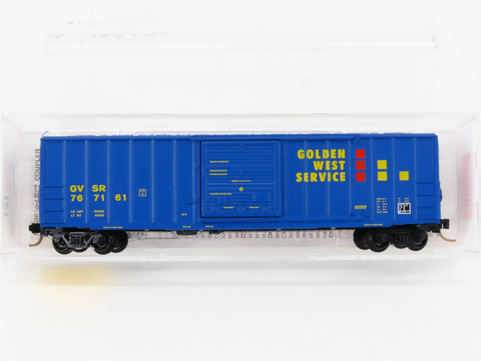 N Scale Micro-Trains MTL 25520 GVSR Golden West Service 50' Box Car 767161