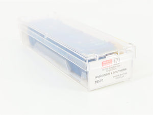 N Scale Micro-Trains MTL 25570 WSOR Wisconsin & Southern 50' Box Car 101545
