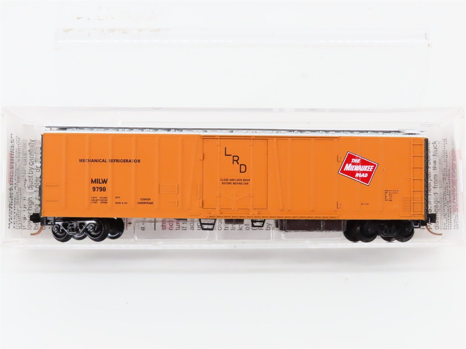 N Scale Micro-Trains MTL 70040 MILW Milwaukee Road Mechanical Reefer 9798
